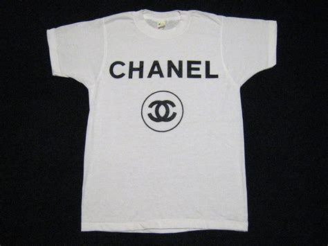 chanel vintage tshirt|authentic chanel t shirt.